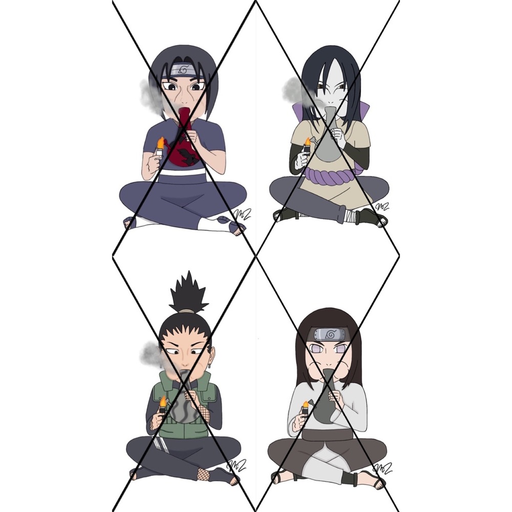 Naruto artwork print